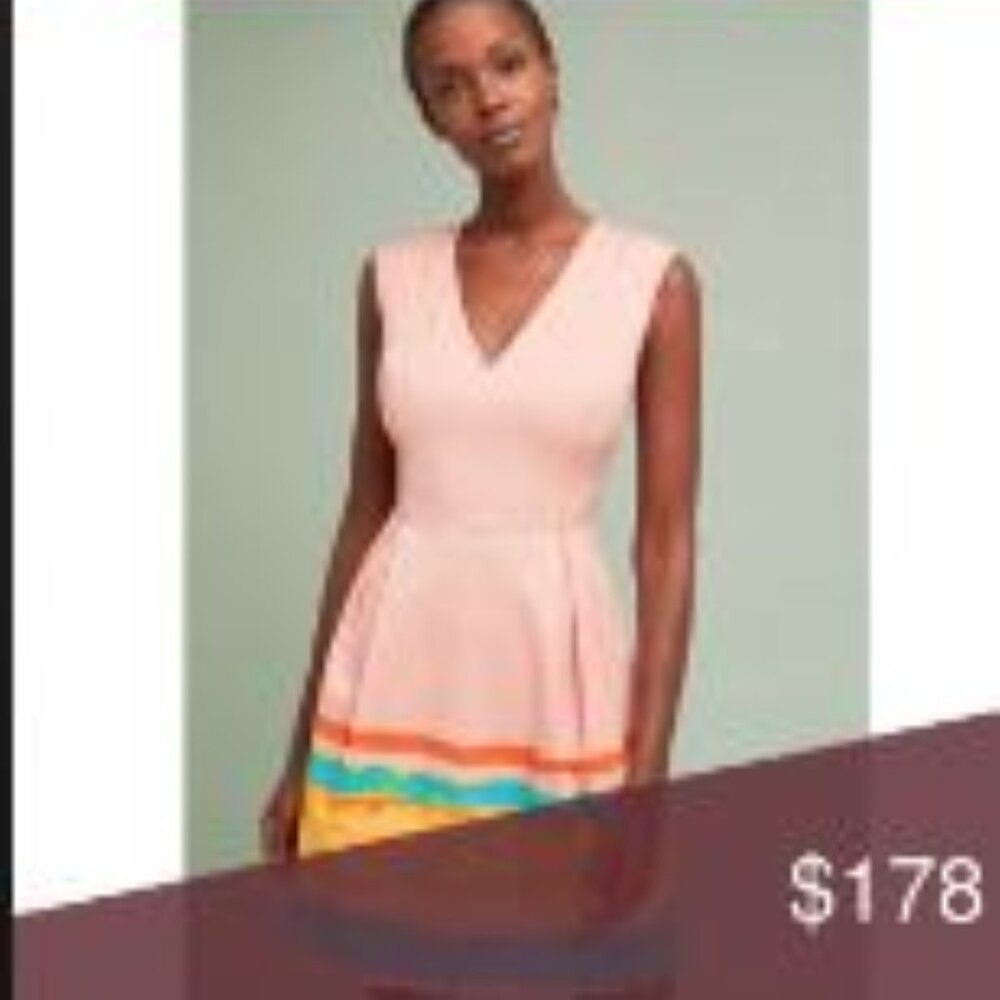 Tracy Reese x Anthropologie Midi Summer Sleeveless Dress - Size 4